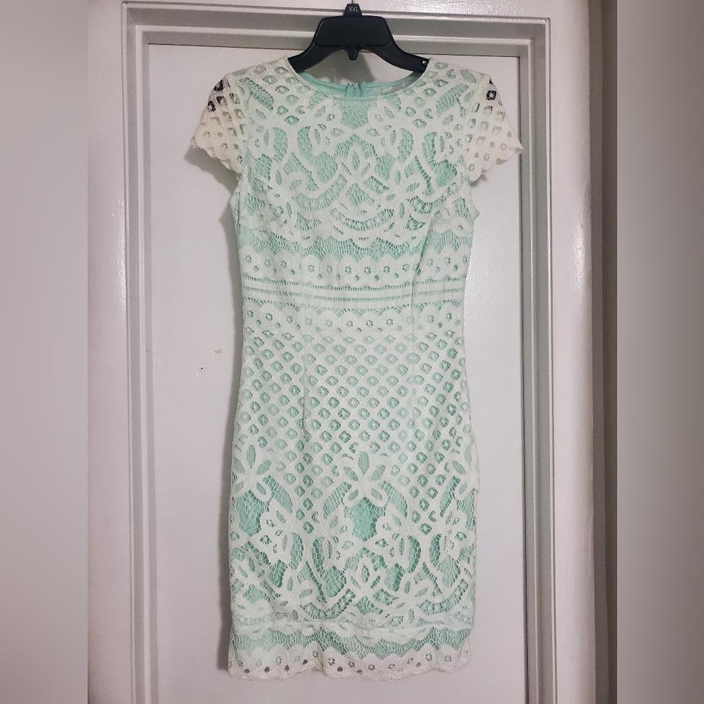 Light green dress
